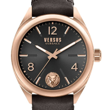 Versus by Versace Herren Armbanduhr Lexington 44 mm Armband Leder VSPLI4021